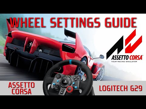 Assetto Corsa - Logitech G29 - Wheel Settings Guide (Creating a LUT File)