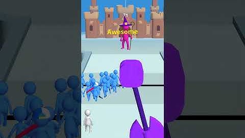 Join Clash 3D All Gameplay Level 378 part 2 walkthrough #shorts,#game,#TatlaGamer