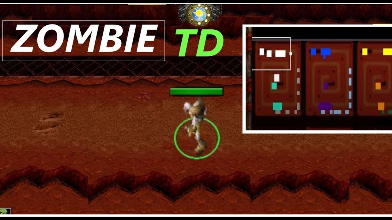 Warcraft3 Zombie Tower Defense #1