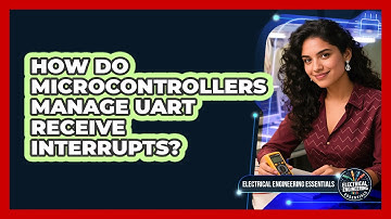 How Do Microcontrollers Manage UART Receive Interrupts?