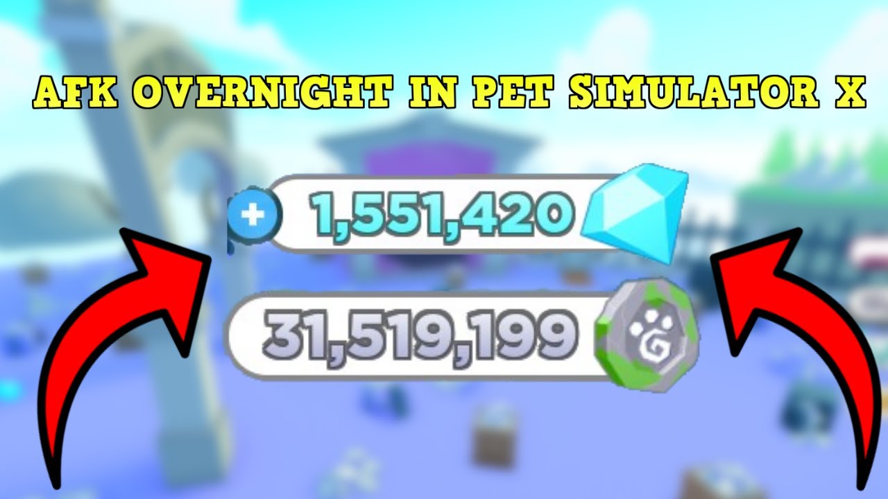 HOW TO AFK OVERNIGHT THE HAUNTED CHEST IN PET SIMULATOR X YouTube