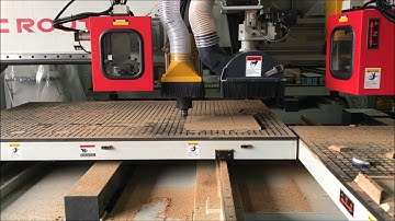 LIH-WOEI twin table CNC machine with two set cutter-wood working CNC machinery