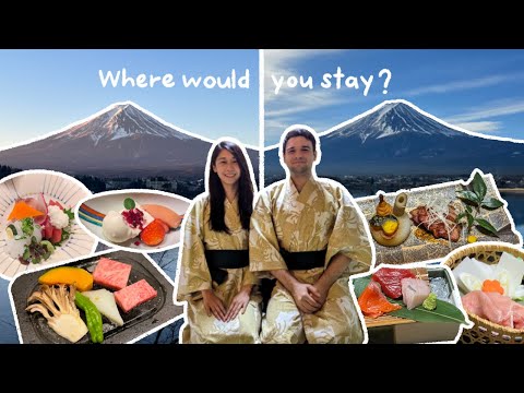 Ryokans with the best Mt. Fuji view | Kawaguchiko part 1 | Japan travel vlog