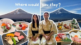 Ryokans with the best Mt. Fuji view | Kawaguchiko part 1 | Japan travel vlog