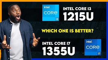Intel Core i3 1215U vs Intel Core i7 1355U Comparison