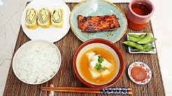 Resep Masakan Jepang: Grill Salmon, Miso soup, Telur Omelet Tamagoyaki - Durasi: 9.57. 