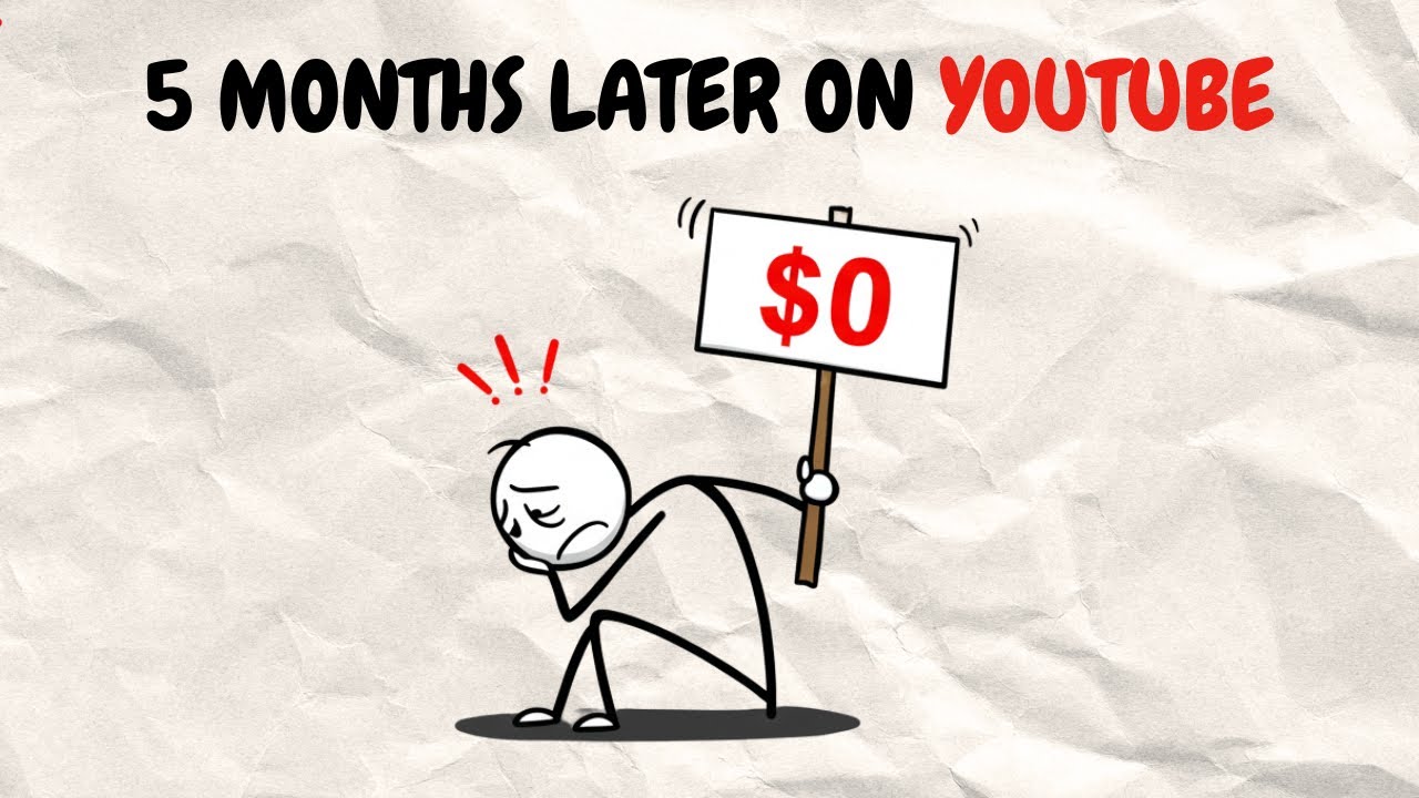 My YouTube Channel After 5 Months: The Brutal Numbers (Views, Subs, & ZERO Money)