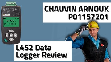 CHAUVIN ARNOUX P01157201 L452 Data Logger Review 🔎