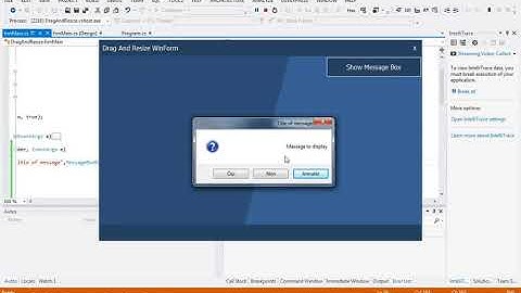 C# Winform   All About MessageBox