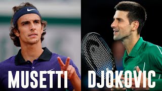 Djokovic vs Musetti EN VIVO - ATP 500 DUBAI