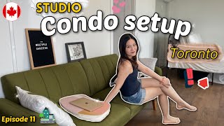 Moving into new Condo in Toronto & setting up furniture!