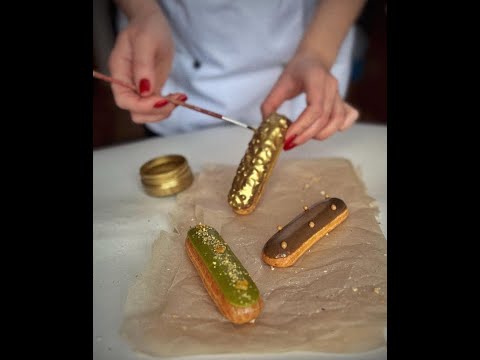 МК ЗОЛОТОЙ ЭКЛЕР от Анны ЕкимовойGolden Eclair recipe