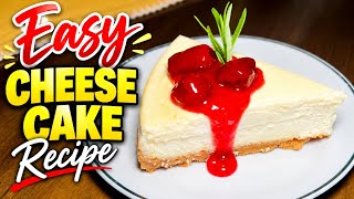 Easy Cheesecake Recipe #cheesecake #cheesecakerecipes #cakerecipe #bakingrecipes #virlaviedo