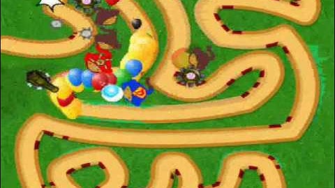 Bloons Tower Defense 3 - Track 1 HARD