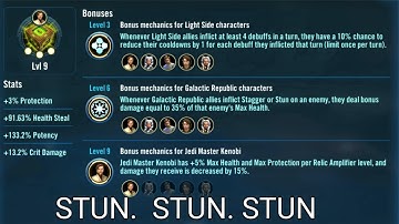 SLKR Counter to JMK w/ Level 9 Datacron (Stun)  || Speed more important than health here.