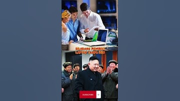 Beberapa larangan aneh di korea utara #shorts