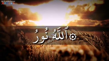 { اللَّهُ نُورُ }...انر قلبك بآيات #سورة_النور 🤍  #عبدالرحمن_الزواوي ❤️