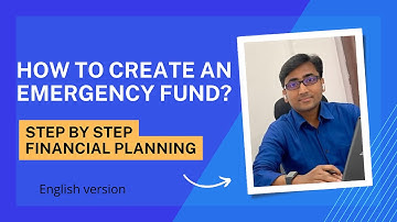 How to create an emergency fund|How to create a contingency fund?