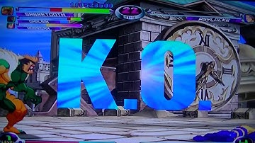 (PS3) in 2013: MvC 2 / Marvel Vs Capcom 2   Arcade Mode Playthough  Dhalsim / Morrigan / Sabretooth