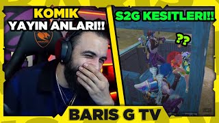 Barış G S2G KESİTLERİ İZLİYOR!! (EKİBİN EFSANE YAYIN ANLARI!)