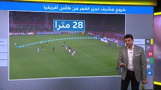 مدافع جزر القمر يخطف الأضواء في مباراة الكاميرون بعد لعبه كحارس مرمى