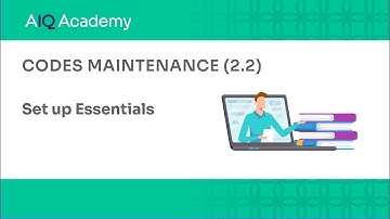 Codes Maintenance in AccountsIQ (2.2)