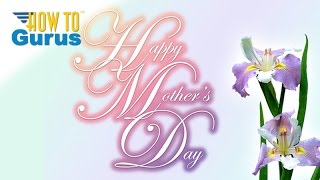 How You Can Make an Elegant Mother's Day Card in Photoshop Elements screenshot 2