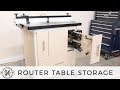 Router Table Storage Upgrade | Shop Organization