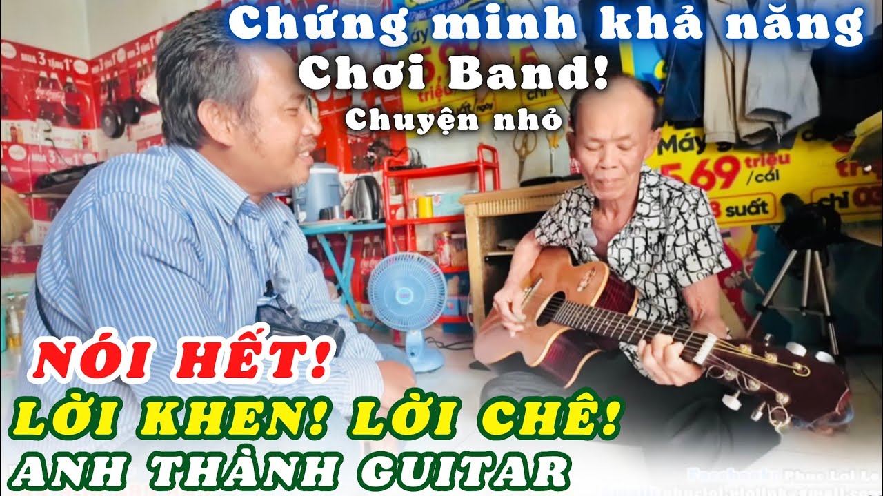 Nói Hết Lời Khen Chê Đến Anh Thành Guitar. Anh Solo Guitar Chứng Minh Chơi Band Là Chuyện Nhỏ
