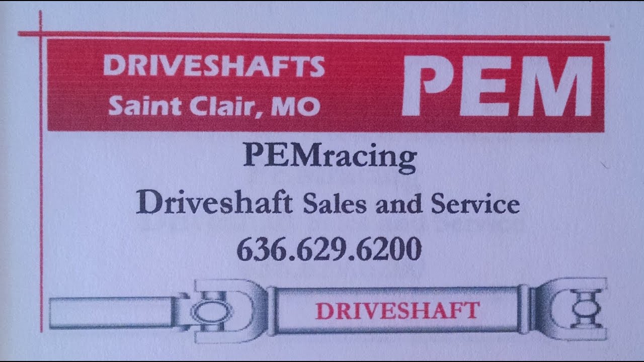 Driveshaft Repair Rebuild Manufacture Sales and Service Saint Clair MO