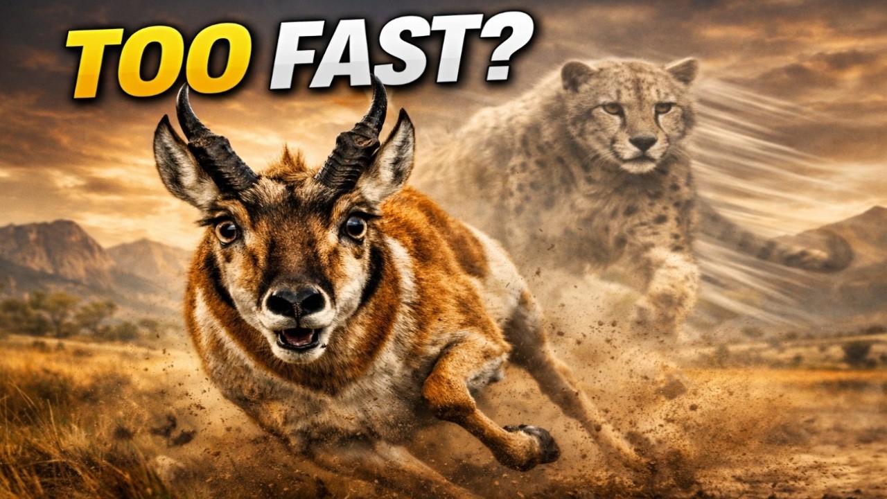 The Ghost Predator That Shaped the Fastest Animal in the USA