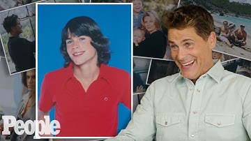 Rob Lowe Reacts to Photos from Childhood, 