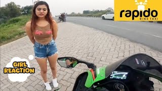 Rapido super bike 🥰 cute girls reaction 😱 2 milian viewer and Please subscribe 1000 