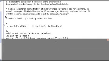 CH 7 4 Hypothesis Testing for Proportions 2
