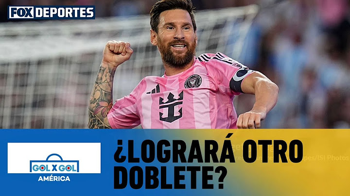 🔥 INTER MIAMI VS NASHVILLE SC | ¿Volverá a marcar doblete Lionel Messi? | GolXGol