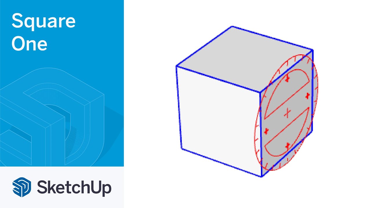 Rotate With Move Tool - Sketchup Square One