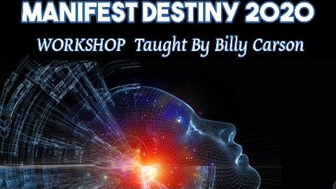 Manifest Destiny 2020 Workshop