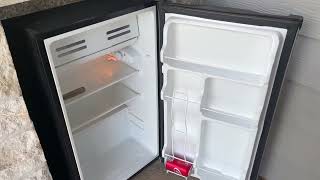 Frigidaire 3 3 Cu  Ft  Compact Refrigerator Silver Mist Review, Outside for 5 years and works great