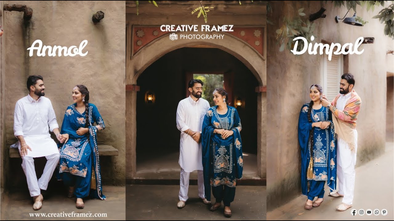 4K PRE WEDDING FILM | ANMOL & DIMPAL | CREATIVE FRAMEZ PHOTOGRAPHY | 2025 | CHANDIGARH