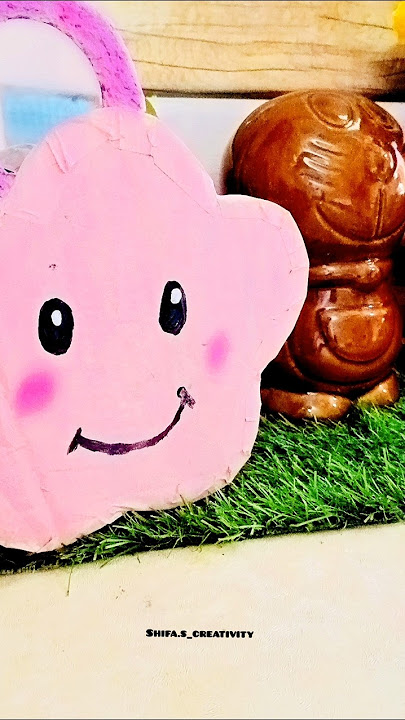 Trendy flower pen organizer with waste 🌼 #violintune #viral #art #diybox #cutup #crafttape #like