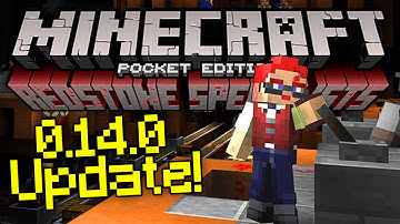 0.14.0 MOJANG REDSTONE PUZZLE MAP - Update Officially Released! - Minecraft PE (Pocket Edition)