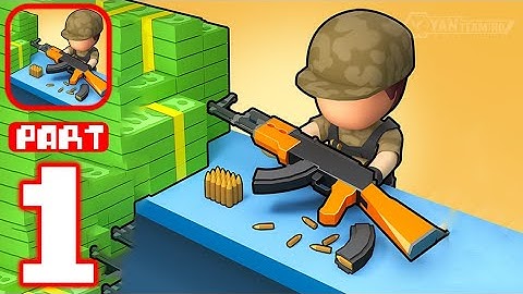 Ammo Nation - Gameplay Walkthrough Part 1 Tutorial Sell Guns & Ammons (iOS,Android)