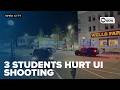 UI president says 3 students were hurt in overnight shooting near UIowa campus