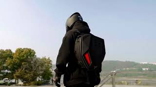 Rigid Motorcycle Seat Bag With Cold Light - Spacious Storage Luggage For Bike Riders|11 - Mc - 0152