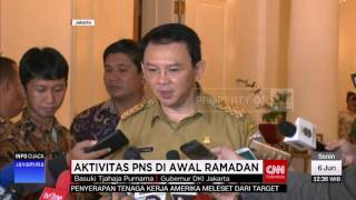 Ahok Pns Yang Terlambat Akan Ada Sanksi