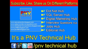 Practical Session on Web Service using ASP.Net Video Tutorial