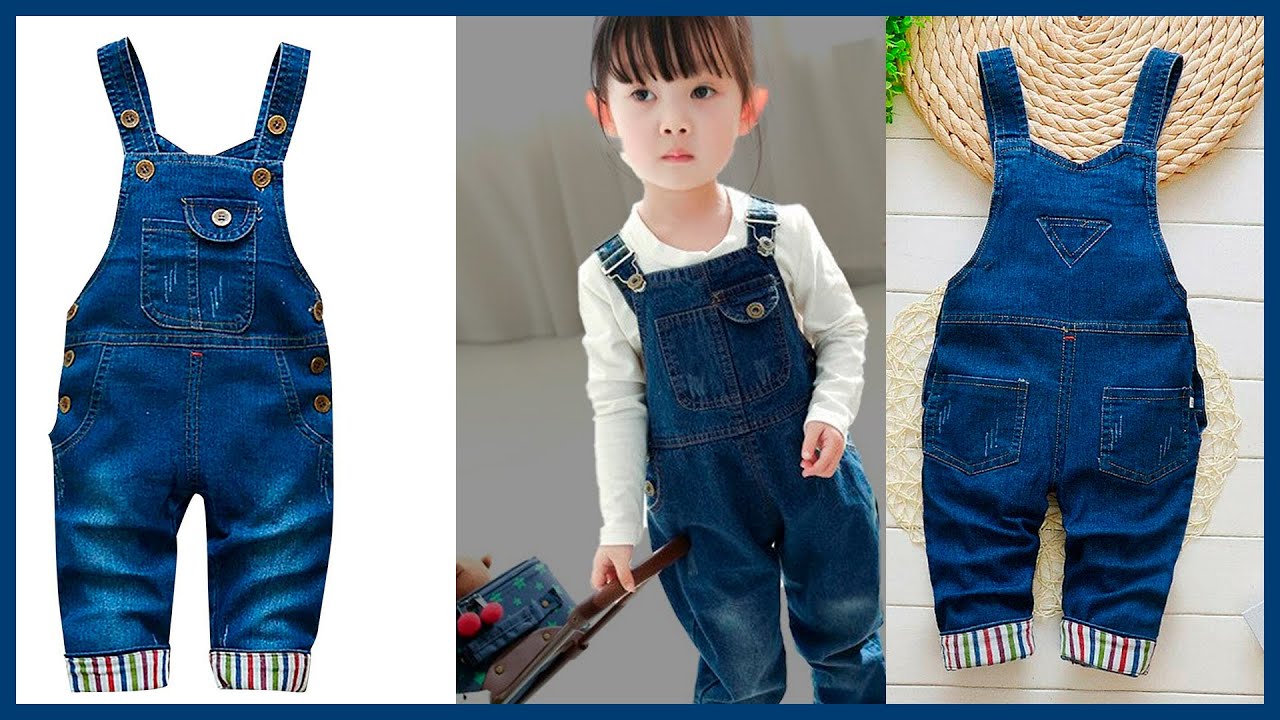 OVEROL Jeans para bebe (PATRON -