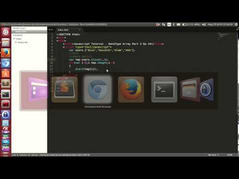 024 Javascript Tutorial   DataType Array Part 3   Ep 24