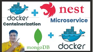 Run Nestjs Microservices & Mongo Database in Docker Containers | #dockertutorial