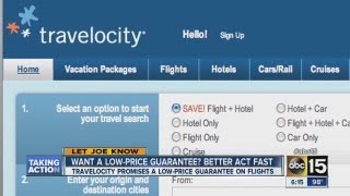 Catch to Travelocity price guarantee?